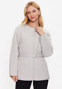 Kurtka przejściowa Calvin Klein szara damska 