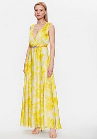Sukienka wieczorowa Liu Jo żółta 