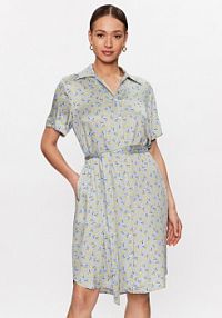 Sukienka codzienna United Colors Of Benetton niebieska 