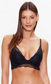 Biustonosz Etam czarny Push-up