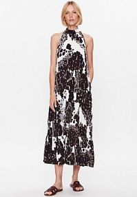 Sukienka letnia Marc Aurel brązowa 