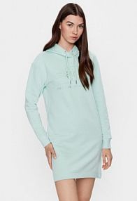 Sukienka codzienna Gant zielona 