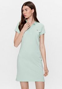 Sukienka codzienna Gant zielona 