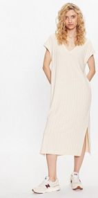 Sukienka codzienna Gant beżowa 
