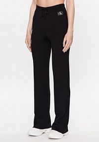 Spodnie dresowe Calvin Klein Jeans czarne damskie 