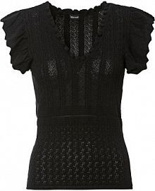 Koszulka z miękkiej, lejącej mieszanki wiskozy  damska Bonprix