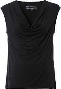 Top z mieszanki wiskozy  damski Bonprix