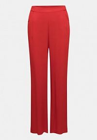 Spodnie ULLA POPKEN czerwone damskie