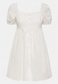 Sukienka Glamorous biała zielona