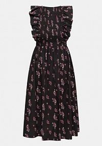 Sukienka Glamorous czarna zielona