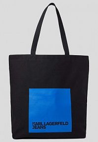 Torebka shopperka Karl Lagerfeld Jeans  czarna 235J3056