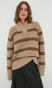 Sweter Lovechild  beżowy damski 8533355