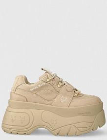 Sneakersy Naked Wolfe  beżowe damskie Sinner.Oat