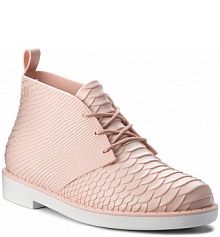 Botki na obcasie Melissa różowe