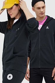 Bluza rozpinana Converse  czarna damska 10023871.A01