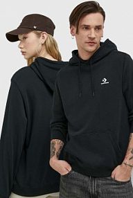 Bluza przez głowę Converse  czarna 10023874.A01