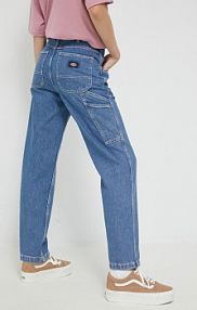 Jeansy Dickies  niebieskie damskie DK0A4XEKCLB1