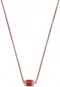 Naszyjnik Emporio Armani  czerwony EGS2893221