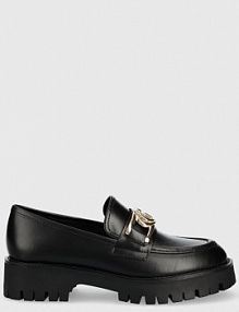 Mokasyny Guess  czarne damskie FL7ILR.LEA14.