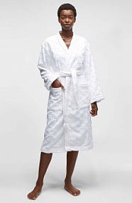 Szlafrok Karl Lagerfeld  biały damski 230W2180