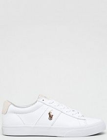 Sneakersy Polo Ralph Lauren  białe damskie 816749369003