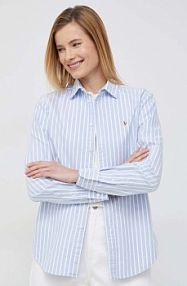 Koszula Polo Ralph Lauren  niebieska damska 211891377