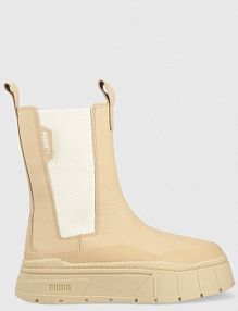 Sztyblety Puma beżowe damskie 386272
