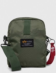 Saszetka na ramię alpha industries  zielona damska 196924.01