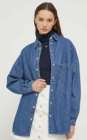 Koszula jeansowa Tommy Jeans  niebieska DW0DW16422