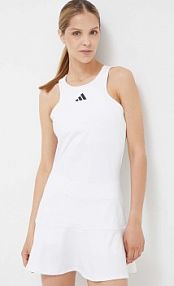 Sukienka mini adidas performance  biała IL6991