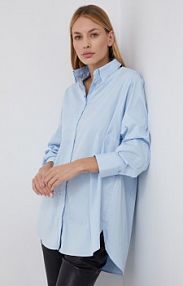 Koszula z długim rękawem MOS MOSH  niebieska 140010