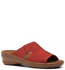 Klapki eleganckie Go Soft czerwone