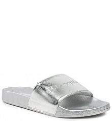 Klapki basenowe Champion srebrne damskie