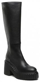 Kozaki AGL czarne damskie