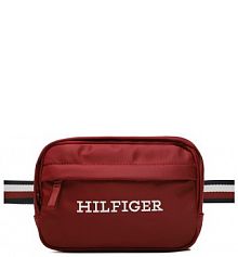 Saszetka nerka Tommy Hilfiger bordowy damska