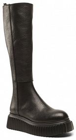 Kozaki AGL czarne damskie