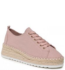 Półbuty na koturnie Jenny Fairy różowe