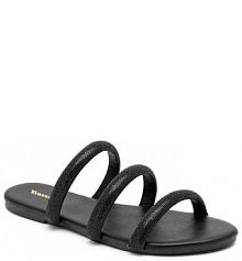 Klapki Bassano czarne damskie