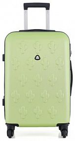 Walizka Semi Line zielona