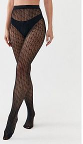 Rajstopy KARL LAGERFELD czarne