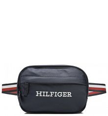 Saszetka nerka Tommy Hilfiger granatowa damska