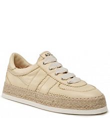 Espadryle AGL beżowe damskie