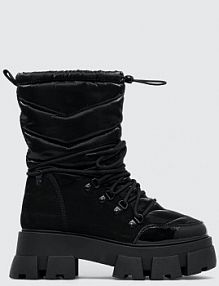 Śniegowce ALDO  czarne damskie 13672375.NORD