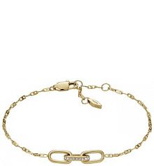 Bransoletka Fossil  złota JF04525710