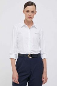 Koszula z długim rękawem Gant  biała 4300141