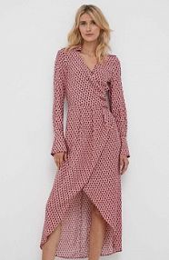 Sukienka maxi Sisley  różowa 4UTSLV049.61R