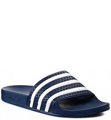 Klapki basenowe adidas granatowe damskie