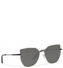 Okulary Calvin Klein Jeans czarne damskie Przeciwsłoneczne