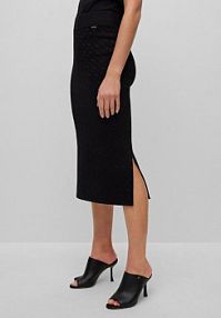Spódnica ołówkowa BOSS czarna 