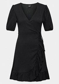 Sukienka koktajlowa Gina Tricot czarna 